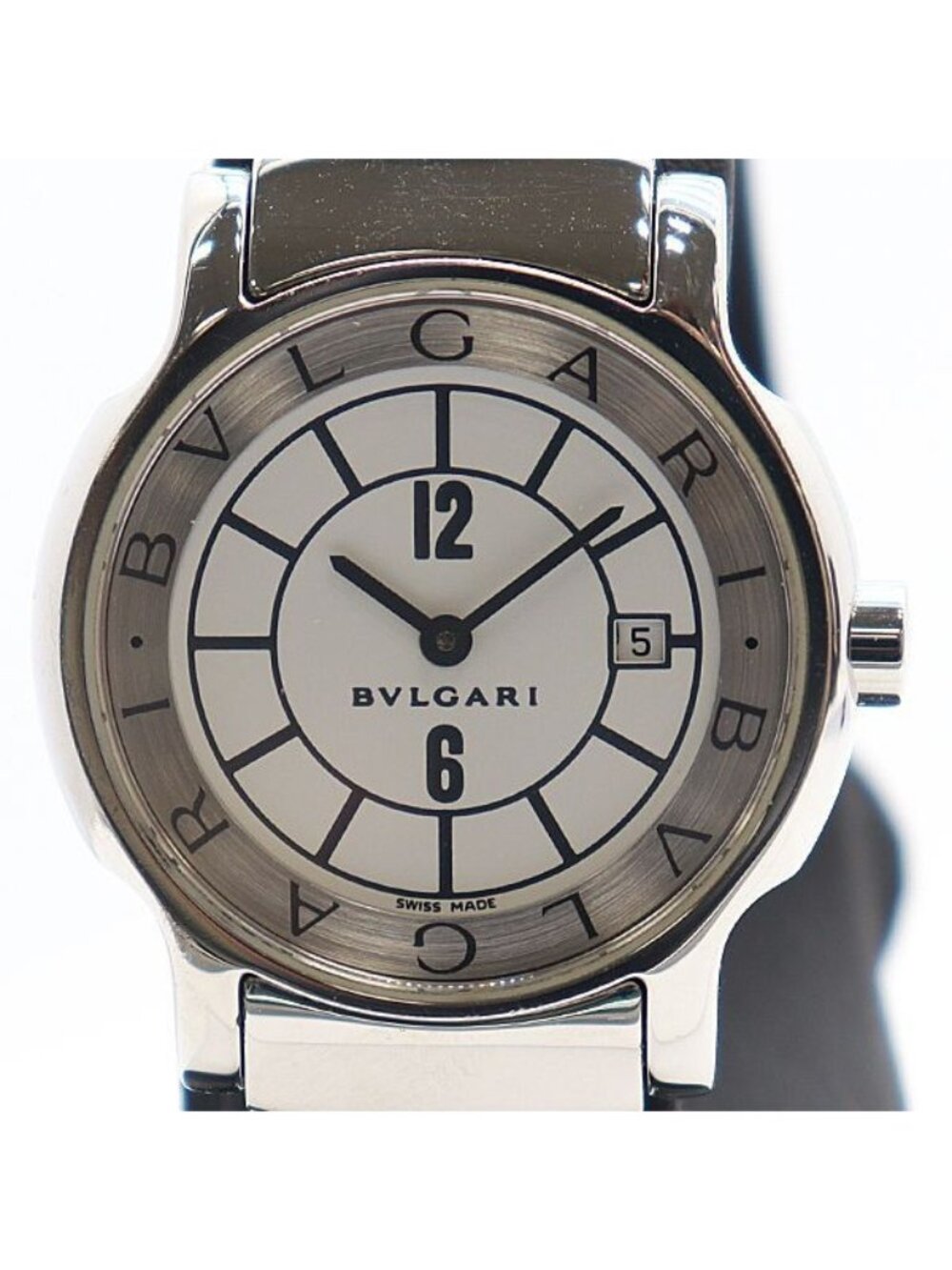 Bvlgari Solotempo White Dial Watch